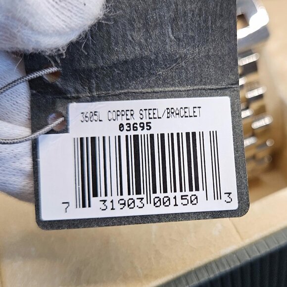 Authentic GUCCI 3605L G-Shape Copper Dial Stainless Steel Women's watch - Picture 6 of 17